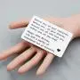 G-Ahora Birthday Wallet Insert for Him/Her,18th 20th 30th 40th 50th Birthday Wallet Card Behind You All Your Memories Before You All Your Dreams
