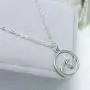 TseanYi Boho Layered Wave Necklaces Choker Silver Circle Pendant Necklace Chain Vintage Layering Necklace Jewelry for Women and Girls TseanYi Boho Layered Wave Necklaces Choker Silver Circle Pendant Necklace Chain Vintage Layering Necklace Jewelry for Women and Girls