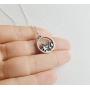 Rosa Vila Forest Necklace, Tree And Mountain Jewelry For Women, Outdoor Enthusiast Gifts, For Birthdays, Holidays, And More 19” Chain