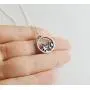 Rosa Vila Forest Necklace, Tree And Mountain Jewelry For Women, Outdoor Enthusiast Gifts, For Birthdays, Holidays, And More 19” Chain
