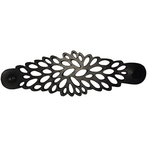 Black Swan Bali – Eco Hand Crafted Recycled Rubber Inner Tube / Innertube Petal Power Cuff - Bracelet