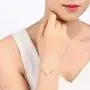 Freshwater Cultured White Pearl Bracelet 18K Yellow Gold Adjustable Link Chain 8-8.5mm Pearl Bracelet Wrist Jewelry Gifts for Women Girls Freshwater Cultured White Pearl Bracelet 18K Yellow Gold Adjustable Link Chain 8-8.5mm Pearl Bracelet Wrist Jewelry Gifts for Women Girls