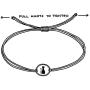 Stainless Steel Cat Lover Charm on Double Black String Bracelet for Men & Women - Cat Mom Gift, Pet Bracelet, Cat Lover Gifts for Women - Waterproof, Hypoallergenic Cat Jewelry
