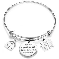 ENSIANTH Principal Gift School Principal Bracelet Assistant Principal Jewelry Retirement Gift for Principal Teacher