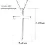 Carleen 14K Solid White/Yellow Gold Small Crucifix Cross Pendant Necklace Fine Jewelry for Women Girls, With 18'' Solid Gold Chain Carleen 14K Solid White/Yellow Gold Small Crucifix Cross Pendant Necklace Fine Jewelry for Women Girls, With 18'' Solid Gold Chain