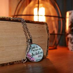 epiphaneia Christian Gifts for Women Psalm Pendant Necklace With Arrow. Christians Jewelry for Women Religious Bible Necklaces For Woman of Faith. Gift for Mom on Mothers Day, Christmas, Birthday.