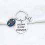 CENWA Delena/Stelena is Our Endgame Keychain Vampire Fans Gift Halloween Jewelry