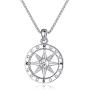 Id Be Lost Without You Compass Necklace for Women Valentines Day Christmas Mothers Gifts for Wife Girlfriend