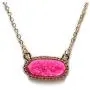 Miracle Collection Faux Druzy Stone Light Weight Fashion Trendy Pendant Necklace for Women and Girls Miracle Collection Faux Druzy Stone Light Weight Fashion Trendy Pendant Necklace for Women and Girls