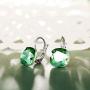 QIANSE Mothers Day Earrings Gifts Forest Elf Hypoallergenic Dangle Earrings Made with Crystals from Austria for Pierced Ears, Christmas Birthday Gifts for Her