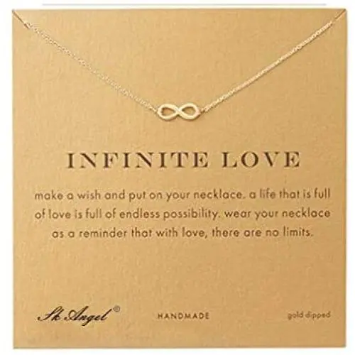 Sun Y Necklace Friendship Anchor Unicorn Good Luck Elephant Pendant Chain Necklace with Meaning Card Gift Card