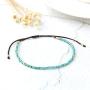 KELITCH Seed Bead Friendship Strand Bracelet Handmade Beaded String Bracelet Fashion Charm Jewelry