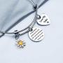Tribe Gift Daisy Jewelry Celebrate Friendship Gift Love My Bride Tribe Jewelry(Love My Tribe BR)