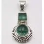 SilverStarJewel 925 Sterling Silver Apatite Pendant 3.6 cm New Wholesale Jewelry SilverStarJewel 925 Sterling Silver Apatite Pendant 3.6 cm New Wholesale Jewelry