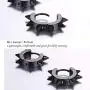 Punk Style Stainless Steel Spike Hoop Earrings Stud Earrings For Men Women, Statement Jewelry, Come Gift Box