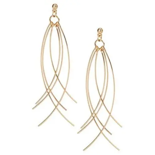 Handmade Curved Bar Earring for Women Handmade Curved Bar Earring for Women