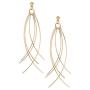 Handmade Curved Bar Earring for Women