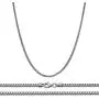Sterling Silver 2MM Solid Franco Square Box Link Italian Chain Necklace, 16-36 Inch - Made In ITALY Sterling Silver 2MM Solid Franco Square Box Link Italian Chain Necklace, 16-36 Inch - Made In ITALY