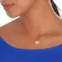 Humble Chic Simulated Druzy Delicate Necklace for Women - Gold-Tone Dainty Chain-Link Simple Pendant Choker - Minimalist Created Geode Stone Charm Humble Chic Simulated Druzy Delicate Necklace for Women - Gold-Tone Dainty Chain-Link Simple Pendant Choker - Minimalist Created Geode Stone Charm