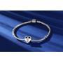 Syangpang Love Hope Charms for Fit Pandora Charms Bracelet 925 Sterling Silver Heart Beads Infinite Love Luck Charms for Bracelet Gift for Women and Girl