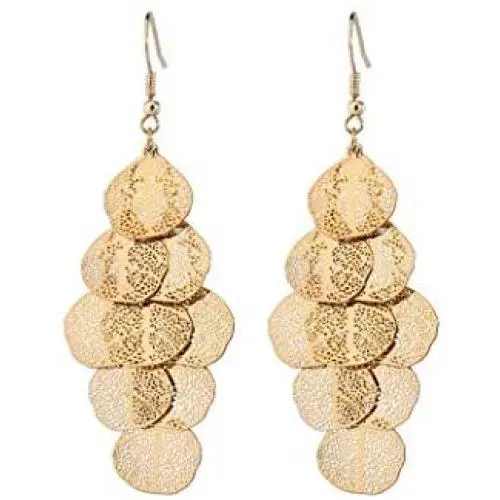 NORTHSTAR PEARLS AND JEWELRY: Lace Chandelier Dangle Earrings Light Weight