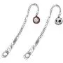 WSNANG Jack and Sally Nightmare Before Christmas Necklace Halloween Jewelry Romantic Gift