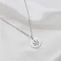 KUIYAI Marijuana Weed Leaf Pendant Necklace Bracelet Cutout Hemp Leaves Necklace Cannabis Jewelry