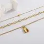 CLASSYZINT Lock Necklaces for Women Cute Padlock Necklaces Chain Necklaces with Lock Pendant Lock and Key Jewelry CLASSYZINT Lock Necklaces for Women Cute Padlock Necklaces Chain Necklaces with Lock Pendant Lock and Key Jewelry