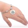 Love Between a Nanny and Granddaughter is Forever Bracelet - Personalized Jewelry Gift - 10’’ Bracelet