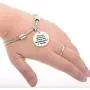 Love Between a Nanny and Granddaughter is Forever Bracelet - Personalized Jewelry Gift - 10’’ Bracelet