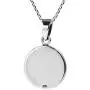 AeraVida Round Allah Symbol or Islamic God .925 Sterling Silver Pendant Necklace AeraVida Round Allah Symbol or Islamic God .925 Sterling Silver Pendant Necklace