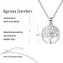 Agvana Sterling Silver Tree of Life Necklace Earrings Jewelry Set Gifts for Women Girls Agvana Sterling Silver Tree of Life Necklace Earrings Jewelry Set Gifts for Women Girls