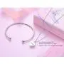 YinShan Easter Gifts Women Cremation Jewelry 925 Sterling Silver Memorial Ashes Keepsake Urn Bangle Bracelet with Heart Drop Pendant Engraved in My Heart Forever YinShan Easter Gifts Women Cremation Jewelry 925 Sterling Silver Memorial Ashes Keepsake Urn Bangle Bracelet with Heart Drop Pendant Engraved in My Heart Forever