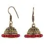 Saissa Silver Plated Metal Small Lightweight Jhumka Boho Earrings Indian Jewelry for Women Saissa Silver Plated Metal Small Lightweight Jhumka Boho Earrings Indian Jewelry for Women