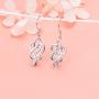 925 Sterling Silver Good Luck Irish Celtic Knot Love Knot Infinity Knot Dangle Earrings for Women Lover Daughter Mother