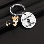 MAOFAED Corgi Gift Corgi Mom Gift Corgi Owner Gift Guess What Gorgi Butt Dog Lover Gift Dog Mom Jewelry