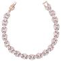SWEETV Cubic Zirconia Wedding Bridal Bracelets Jewelry for Brides,Bridesmaid,Women