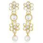 Aheli Indian Bollywood Faux Kundan Necklace Earring Ethnic Jewelry Set for Women