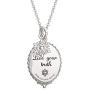 Disney Frozen 2 Fine Silver Plated Pendant Necklace, 16 + 2'' Extender