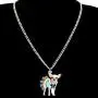 NEWEI Acrylic Sweet Chihuahua Dog Puppy Necklace Chain Pendant Collar Fashion Animal Pet Jewelry for Women Gifts Charm NEWEI Acrylic Sweet Chihuahua Dog Puppy Necklace Chain Pendant Collar Fashion Animal Pet Jewelry for Women Gifts Charm