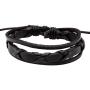 JJDreams 6-10 Pcs Leather Bracelets Set for Women Men Braided Wooden Beads Wrap Cuff Cord Adjustable