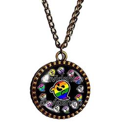 Lesbian Asexual Pansexual Agender Genderfluid Bigender Intersex Non Binary Gay Pride Flag Gaysper Necklace Pendant Chain Lgbt Lgbtq Jewelry