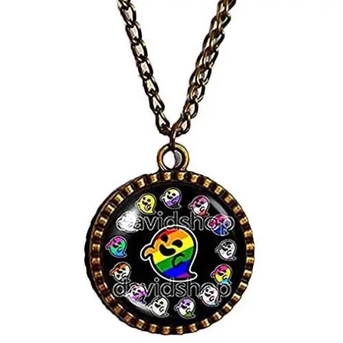 Lesbian Asexual Pansexual Agender Genderfluid Bigender Intersex Non Binary Gay Pride Flag Gaysper Necklace Pendant Chain Lgbt Lgbtq Jewelry