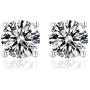 UDORA Cubic Zirconia Necklace Earrings Jewelry Set for Bridal Bridesmaid Wedding Party Prom
