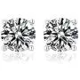 UDORA Cubic Zirconia Necklace Earrings Jewelry Set for Bridal Bridesmaid Wedding Party Prom