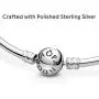 PANDORA Jewelry Bangle Charm Sterling Silver Bracelet