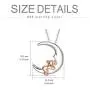 ROMANTIC WORK Koala Bear Necklace for Women Sterling Silver Animal on Moon Pendant Necklace Koala Bear Jewelry Birthday Gifts for Girlfriend Lover Sister ROMANTIC WORK Koala Bear Necklace for Women Sterling Silver Animal on Moon Pendant Necklace Koala Bear Jewelry Birthday Gifts for Girlfriend Lover Sister