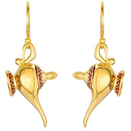 RockLove DISNEY’S ALADDIN Hinged Magic Lamp Earrings