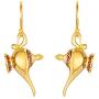 RockLove DISNEY’S ALADDIN Hinged Magic Lamp Earrings