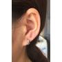 Wide Cuff Tiny Hoop Earrings for Women Men Girls Cartilage Sterling Silver Dainty Small Tiny Huggie Hinged Sleeper Hoops Hypoallergenic Gifts Fashion Jewelry 5 Sizes